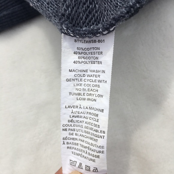 West49 Kids Navy Blue Crew Neck - Picture 4 of 4